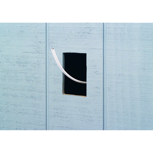 Arlington DBVR2C-1 Low Profile In-Box Electrical Box With Weatherproof Clear Cover – 2-Gang Vertical For Flat Surfaces